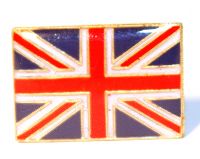 Union jack pin badge